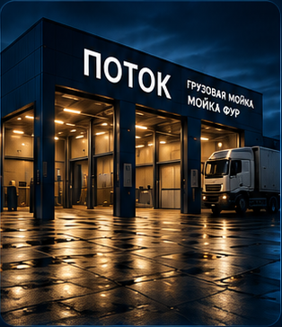 ПОТОК грузовая автомойка